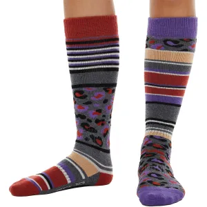 Mix Up Ladies Ski Sock