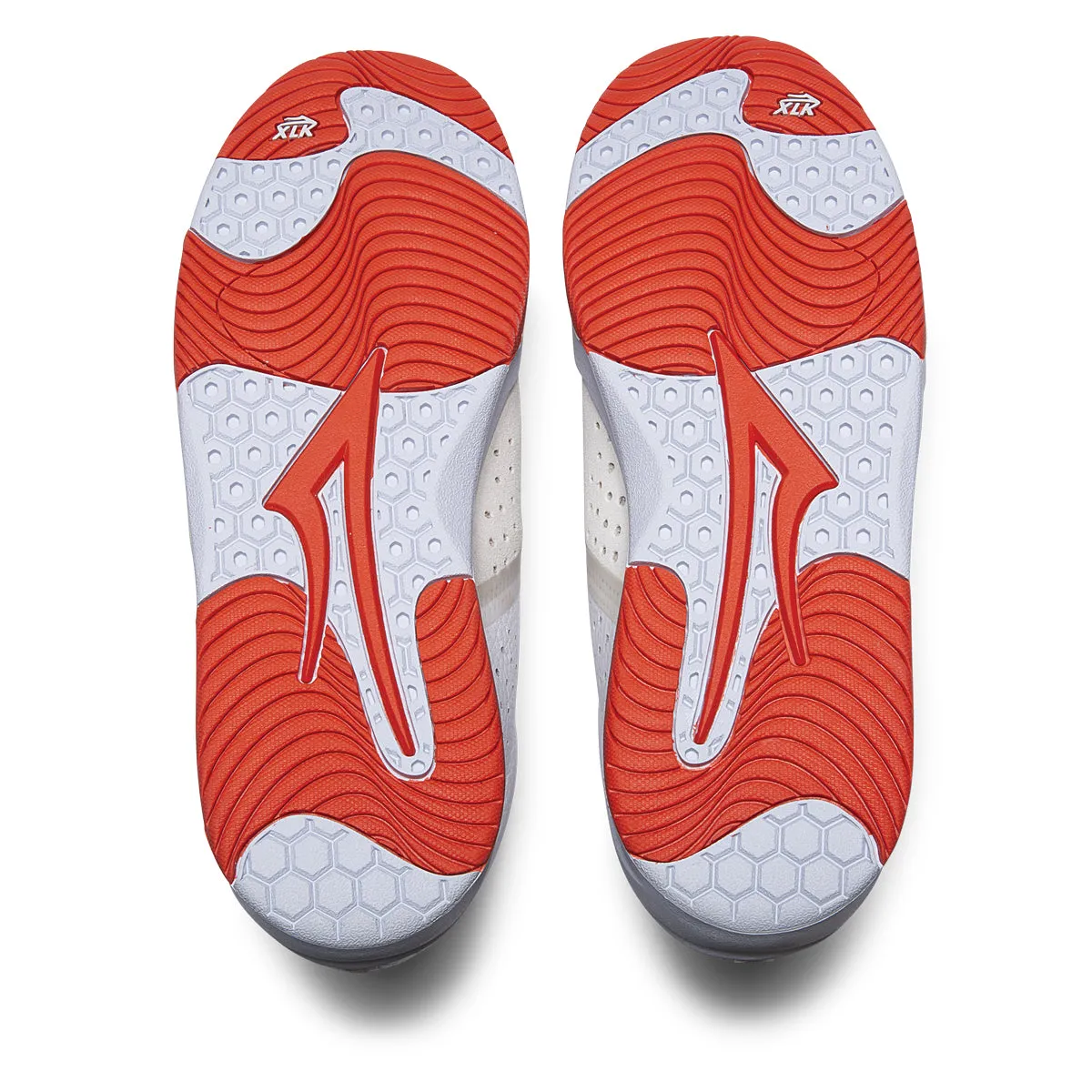 Mod - White/Flame Suede