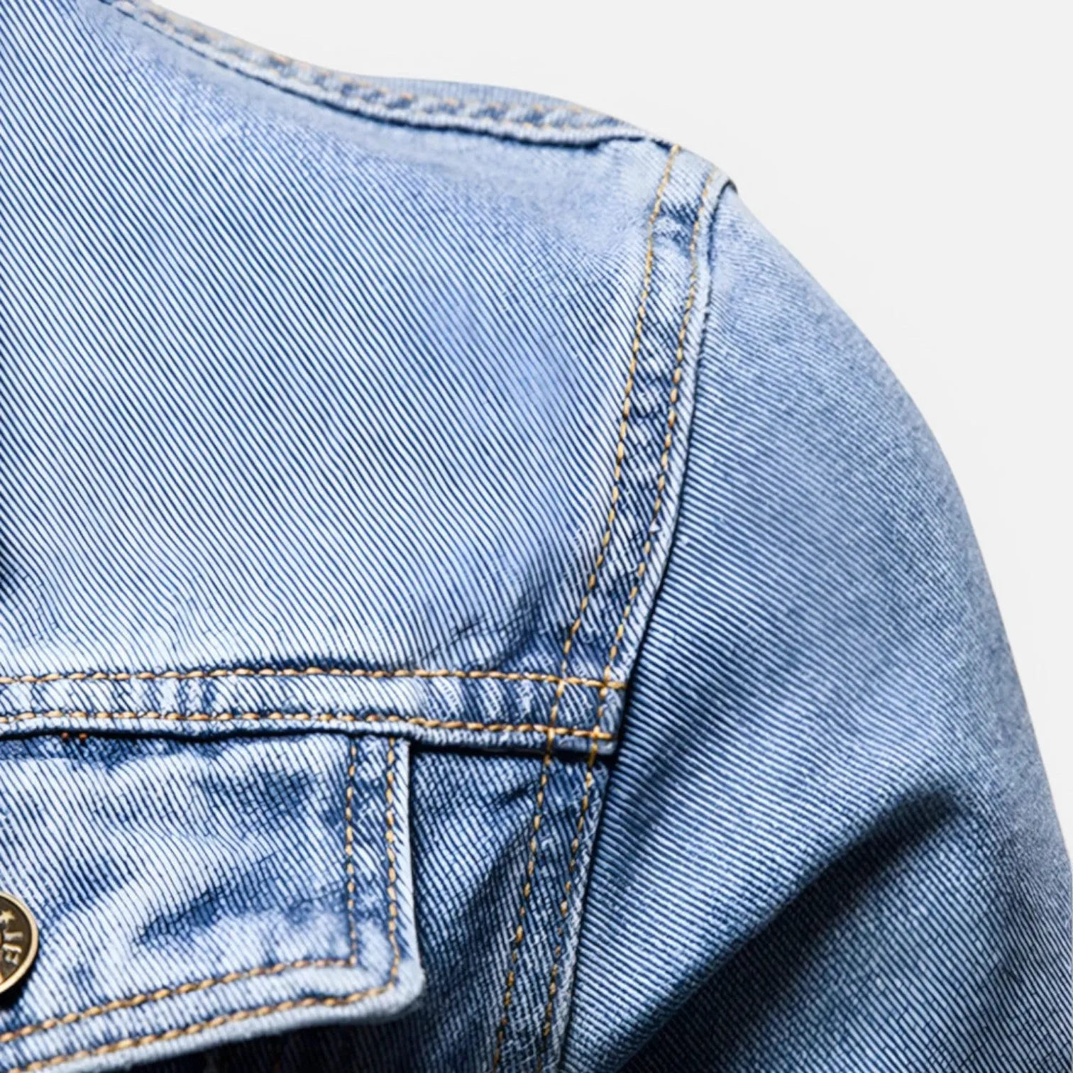 Monacogents | Classic Cotton Denim Jacket
