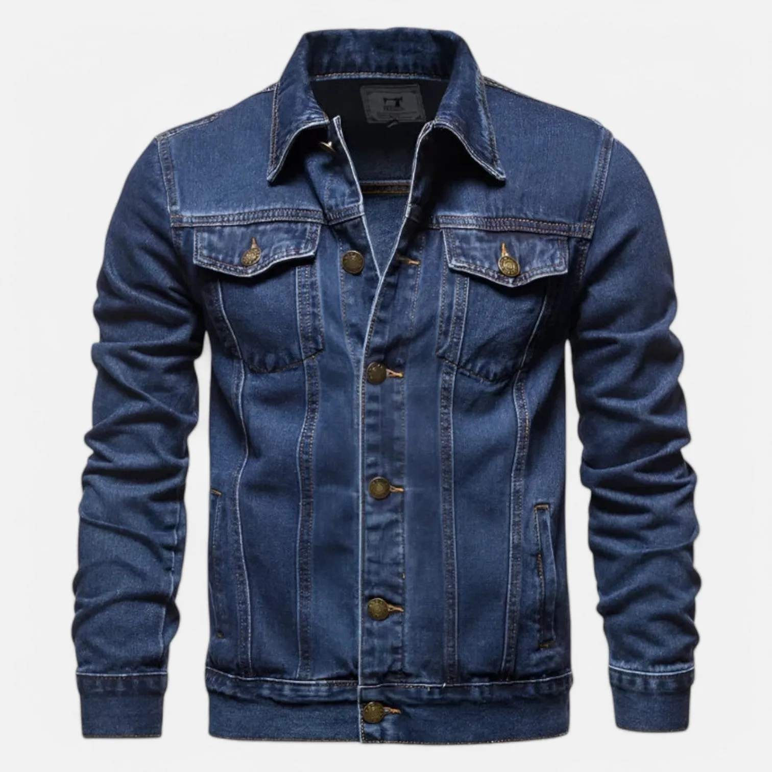 Monacogents | Classic Cotton Denim Jacket