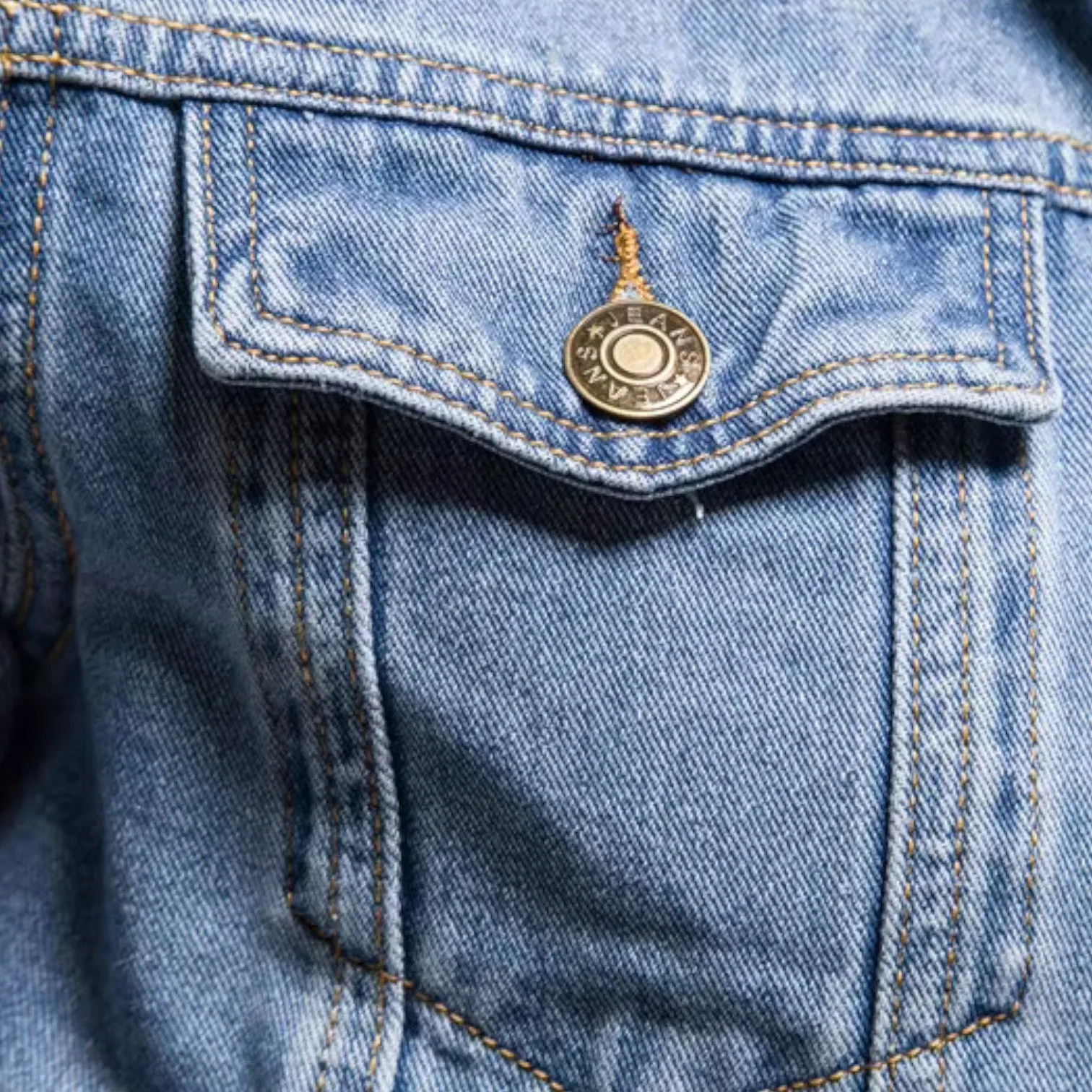 Monacogents | Classic Cotton Denim Jacket