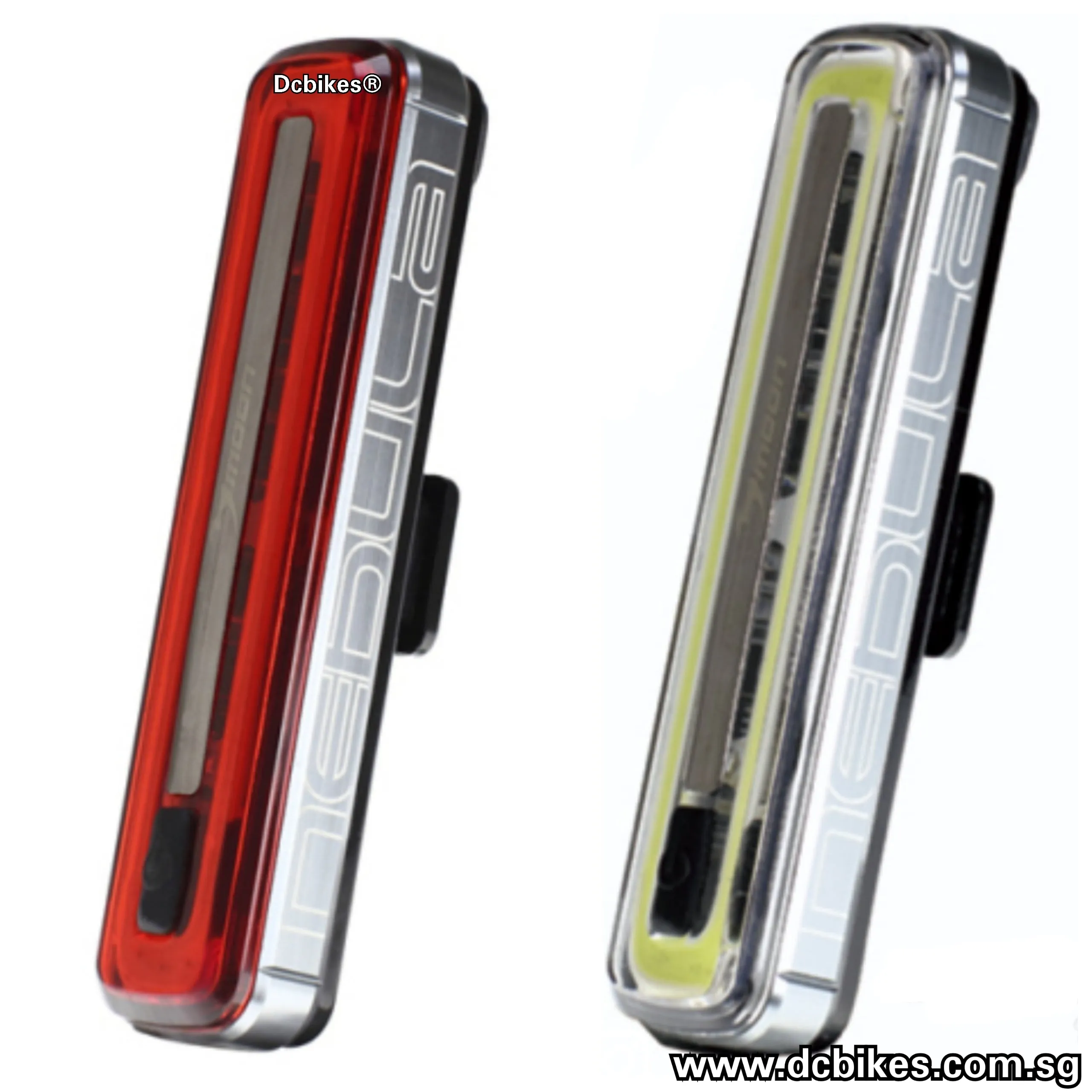 Moon 200 Red | 400 White Lumens Nebula Rechargeable Front | Rear Headlight Led Light