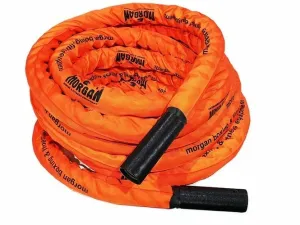 Morgan Indoor / Outdoor Strength Battle Rope | 15m Long [50mm Thick]