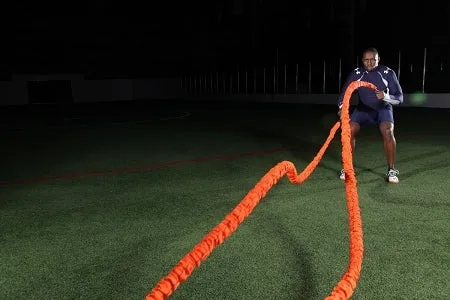 Morgan Indoor / Outdoor Strength Battle Rope | 15m Long [50mm Thick]