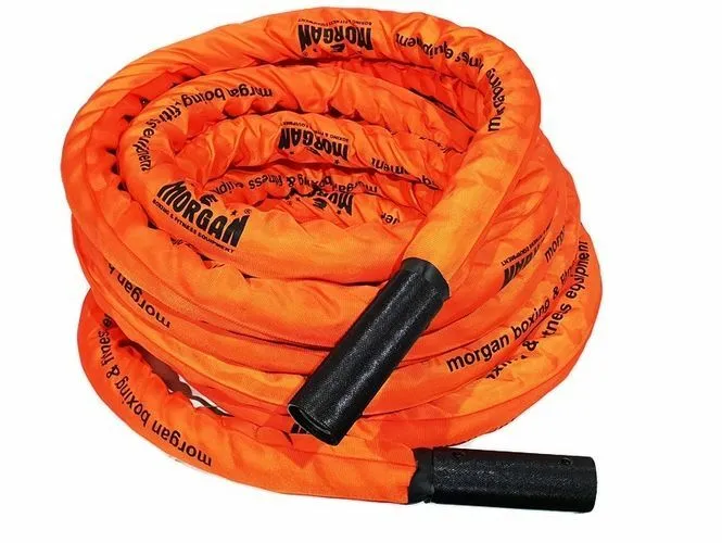 Morgan Indoor / Outdoor Strength Battle Rope | 15m Long [50mm Thick]