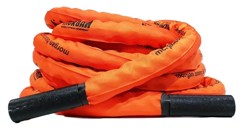 Morgan Indoor / Outdoor Strength Battle Rope | 15m Long [50mm Thick]