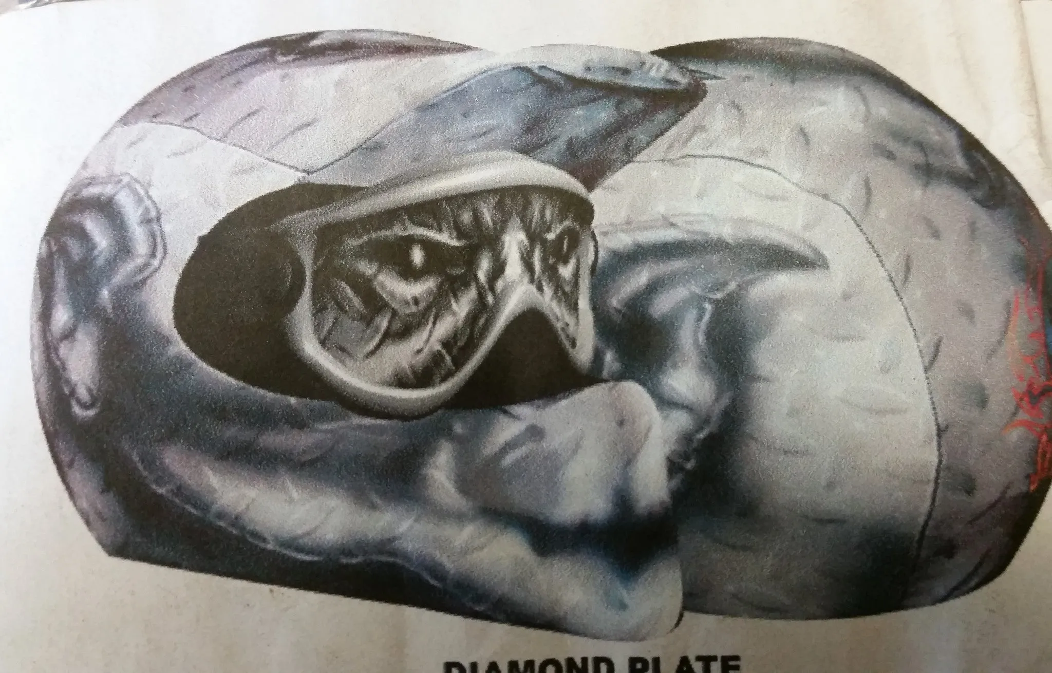 MOTOR BIKE HELMET SKIN COVER VARIOUS DESIGNS WITH VISOR STICKER-OFF ROAD USE
