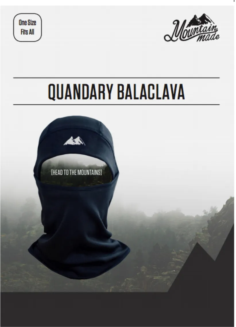 Mountain Made Balaclava Face Mask