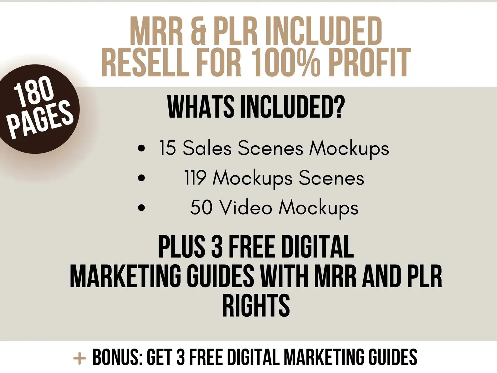 MRR 180 Canva Templates with Full Master Resell Rights - Sale Ends Tonight!