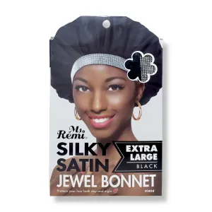 Ms. Remi Silky Satin Jewel Bonnet (XL)