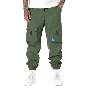 Multi-pocket cargo pants-D410 | Inspanda