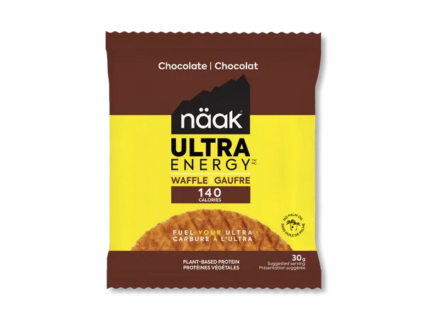 NAAK Ultra Energy Waffle - Chocolate (4pk)