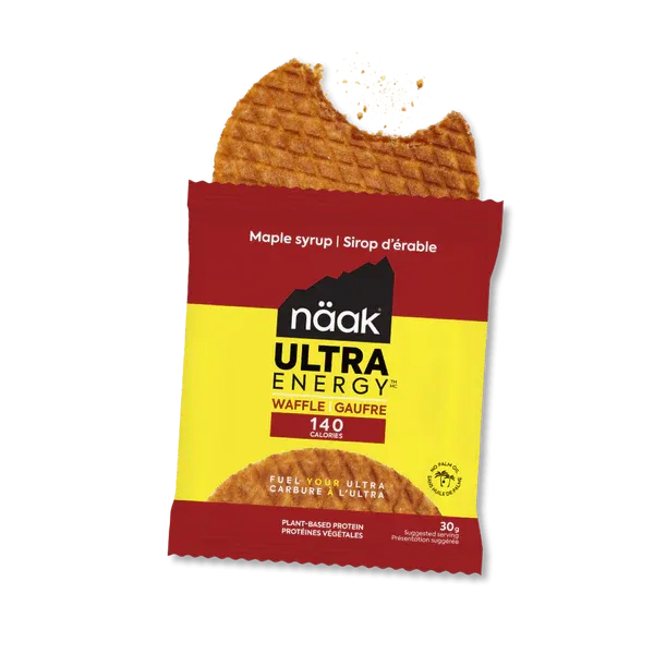 NAAK Ultra Energy Waffle - Maple Syrup (4pk)