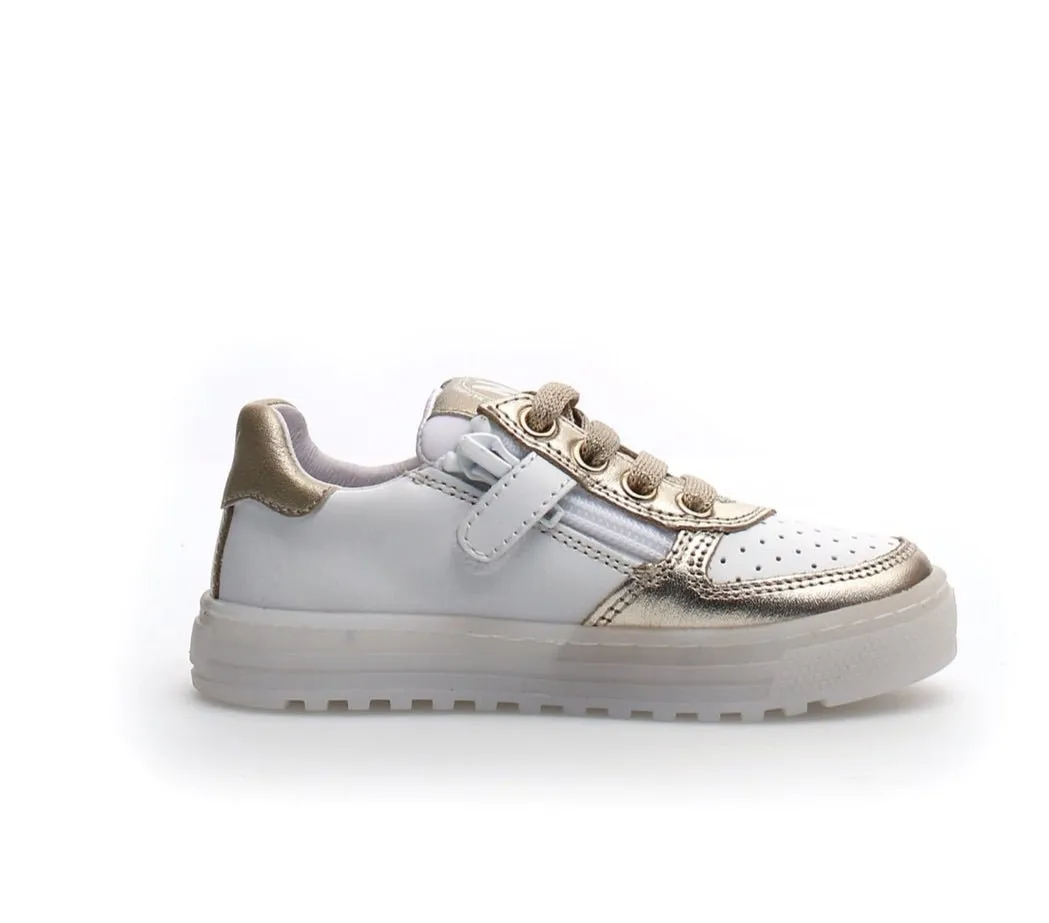 NATURINO -  HESS ZIP. PLATINUM-WHITE