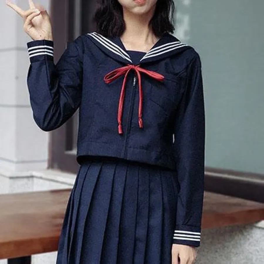 Navy Sailor School Uniform Suit J40245