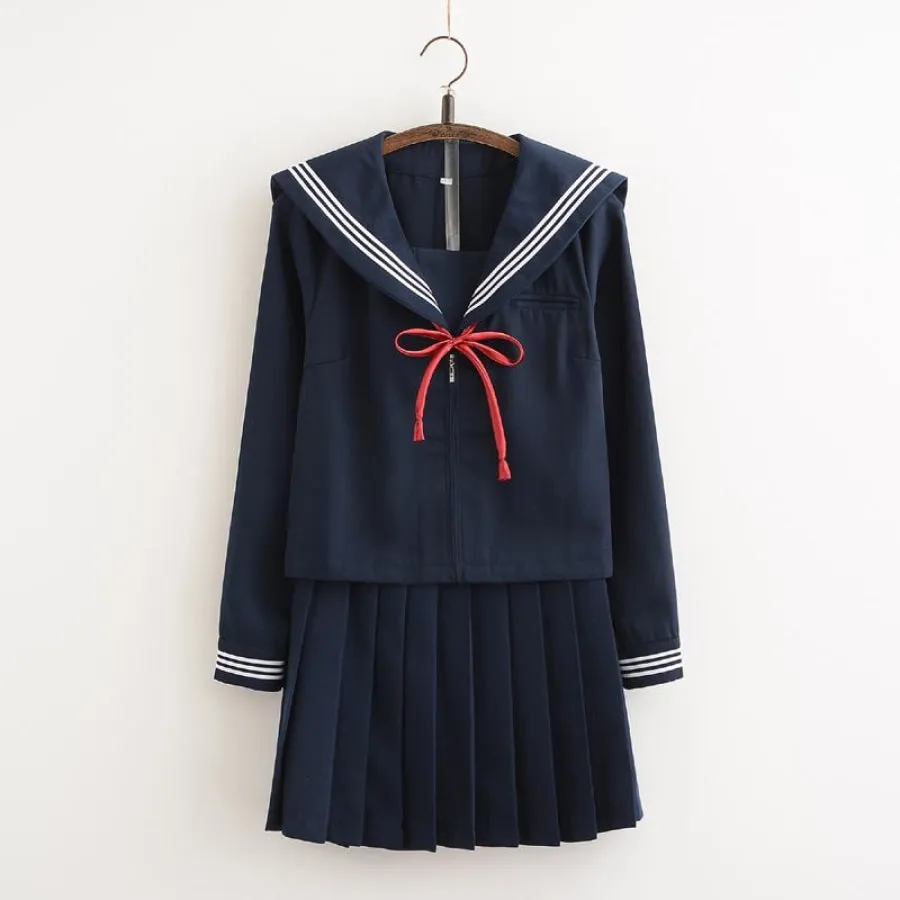 Navy Sailor School Uniform Suit J40245