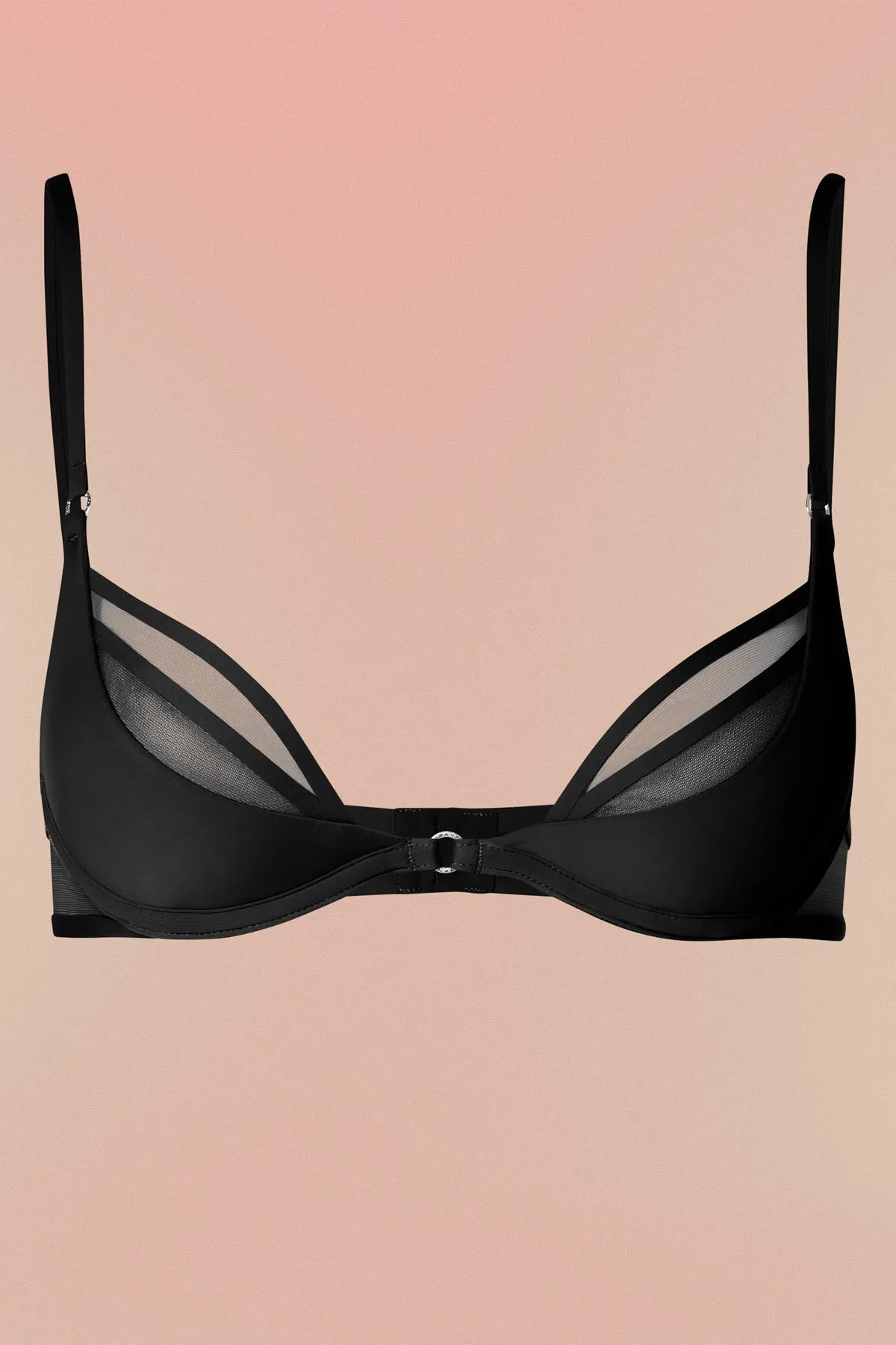 NENSI DOJAKA | MINIMALIST MICRO UNLINED PLUNGE BRA