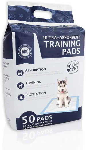 New AKC Training Pads, 50-Pack Brand: American Kennel Club