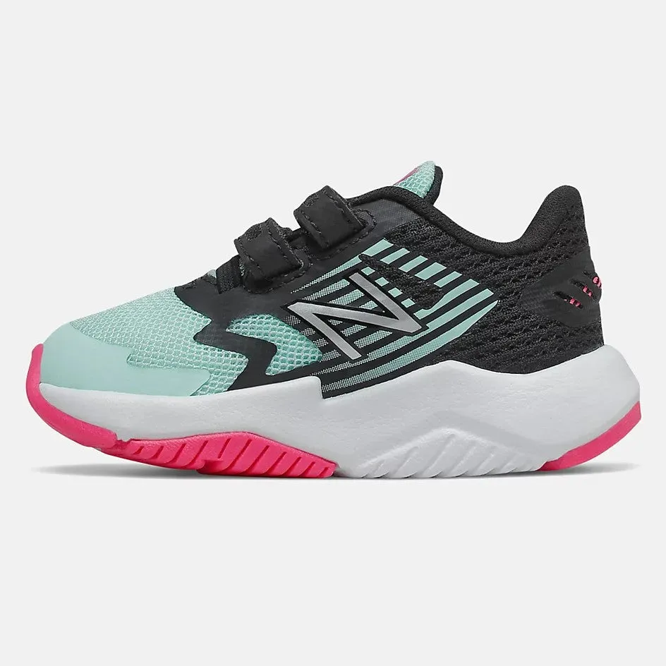 New Balance White Mint Rave Run Baby/Toddler Sneaker
