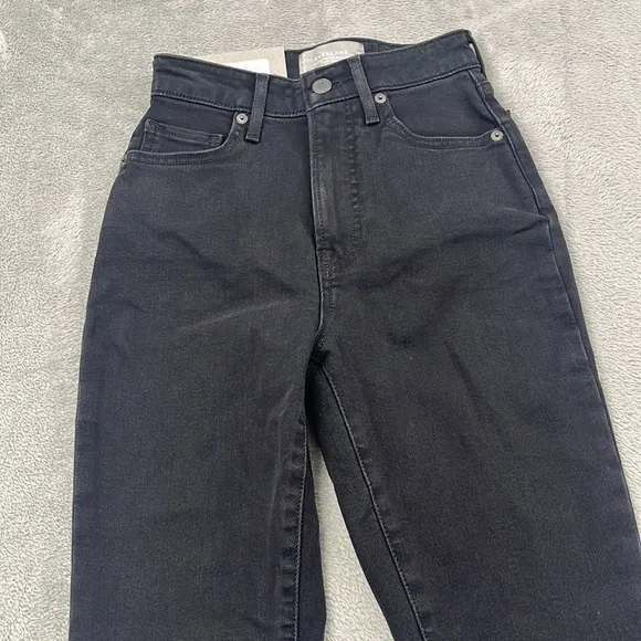 NEW Everlane 24, 00 Organic Cotton, The Curvy Way High Skinny Jean Black