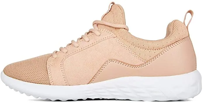 New in box! Chelsee Marygold Blush Pink Women's Lightweight Sport Fashion Sneakers - Breathable Runners! Sz 7! Eco Product! Each pair of shoes uses approximately 8 recycled bottles.