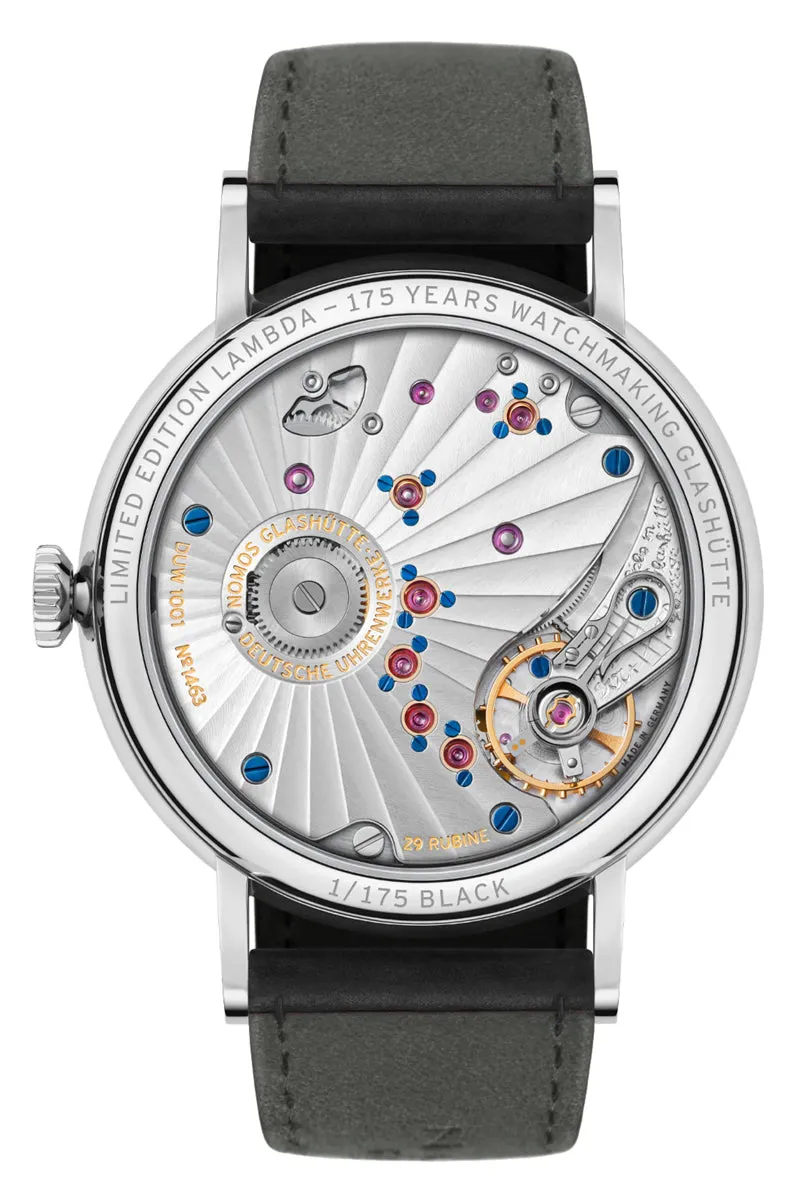 Nomos Glashütte Lambda Stainless Steel 175 Year Anniversary Limited Edition 960.S2