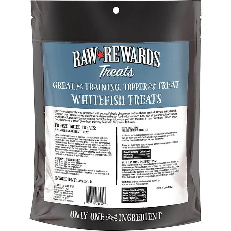 Northwest Naturals Freeze-Dried Whitefish
