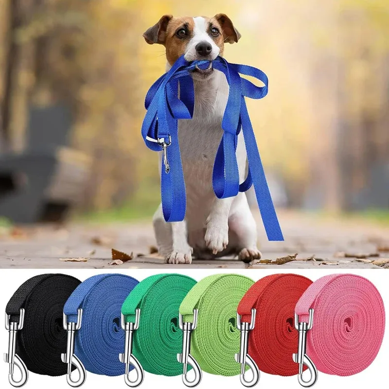 Nylon Pet Leash for Outdoor Training