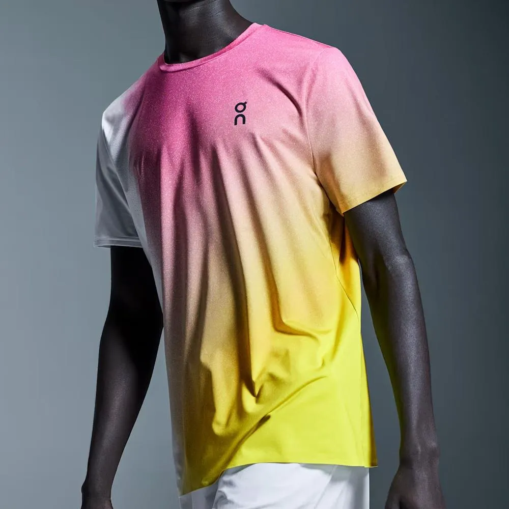 On Men's Court Tee - White/Lime