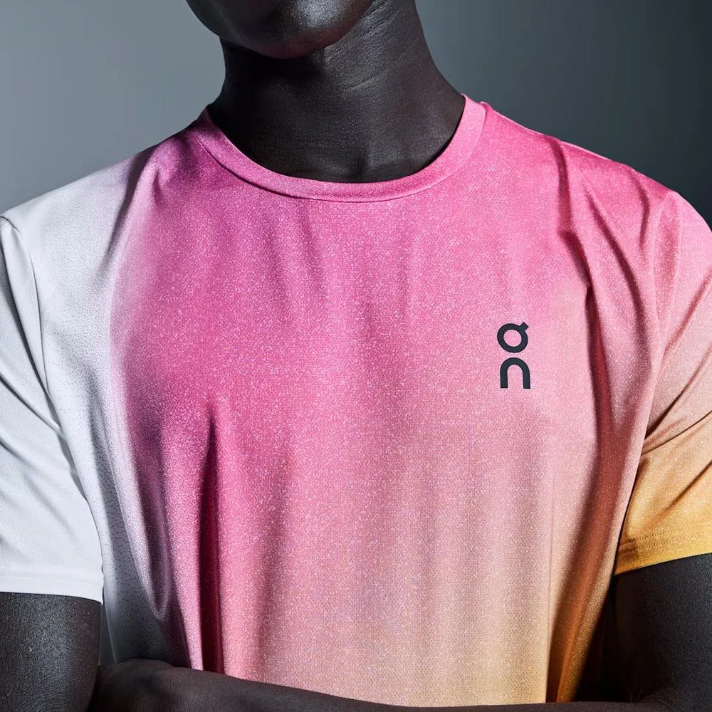 On Men's Court Tee - White/Lime