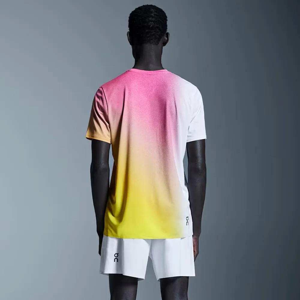 On Men's Court Tee - White/Lime