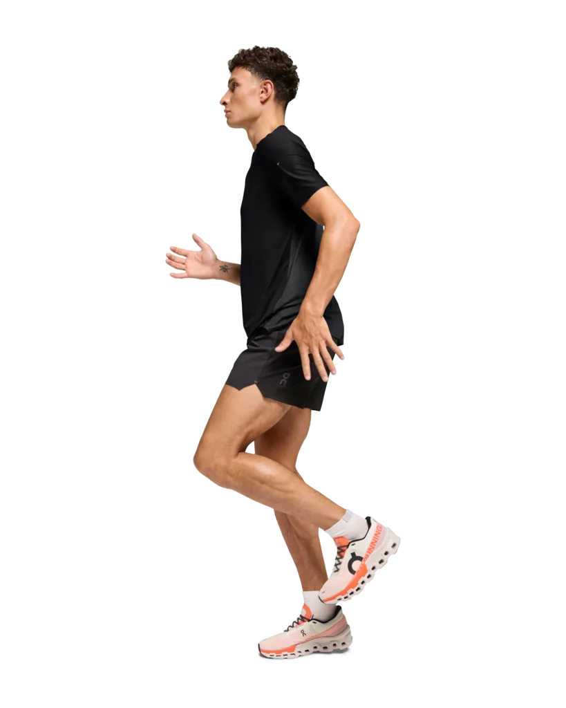 On Running Men's Performance Tee | Black/Eclipse