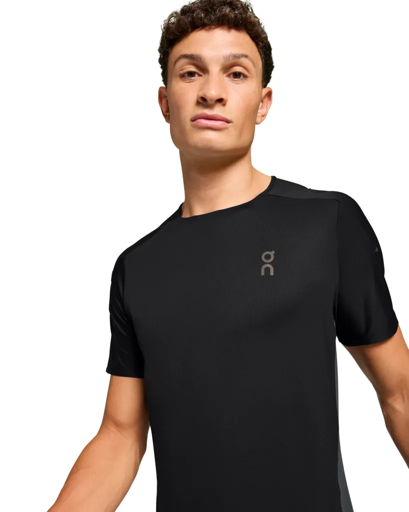 On Running Men's Performance Tee | Black/Eclipse