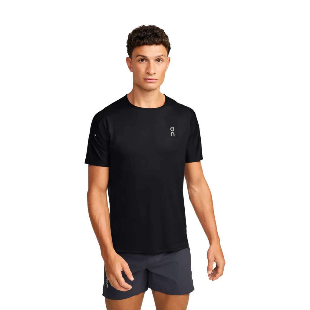 On Running Men's Performance Tee | Black/Eclipse
