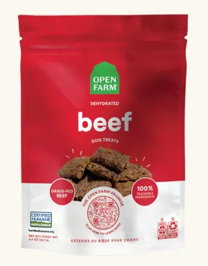 Open Farm Dehydrated Beef Dog Treats (4.5oz/127g)
