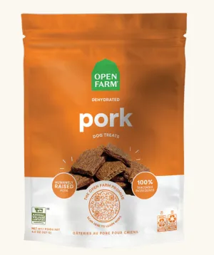 Open Farm Dehydrated Pork Dog Treats (4.5 oz/127g)