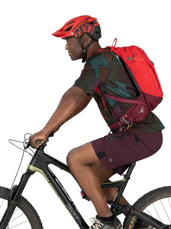 Osprey Siskin 12 Hydration Pack- Ultimate Red