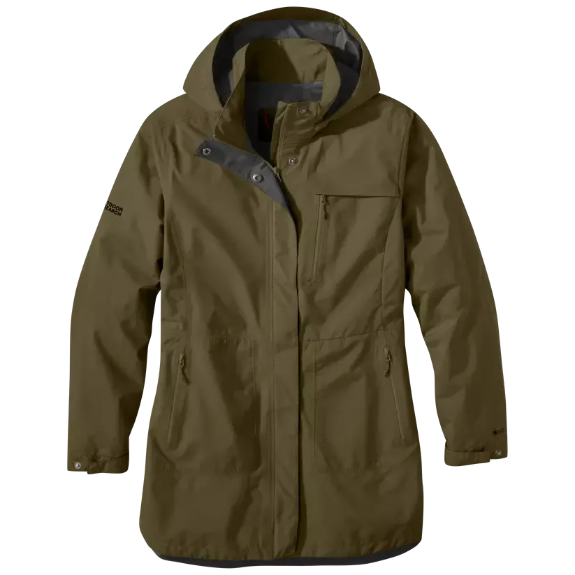 Outdoor Research Aspire Womens Waterproof Trench Jacket