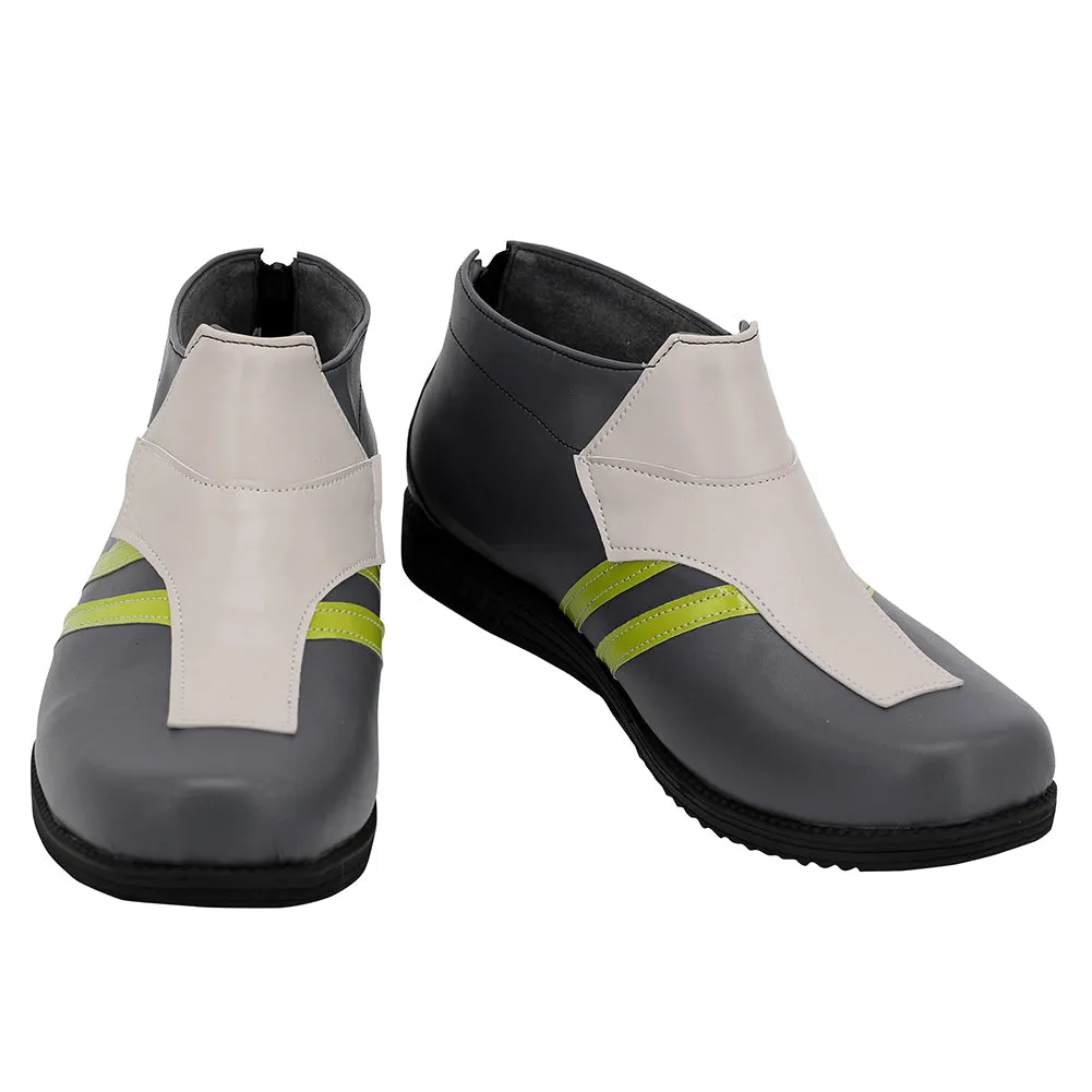 Overwatch OW Shimada Genji Halloween Costumes Accessory Boots Cosplay Shoes