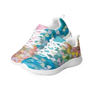 Pastel Prism Women's Lightweight Athletic Sneakers