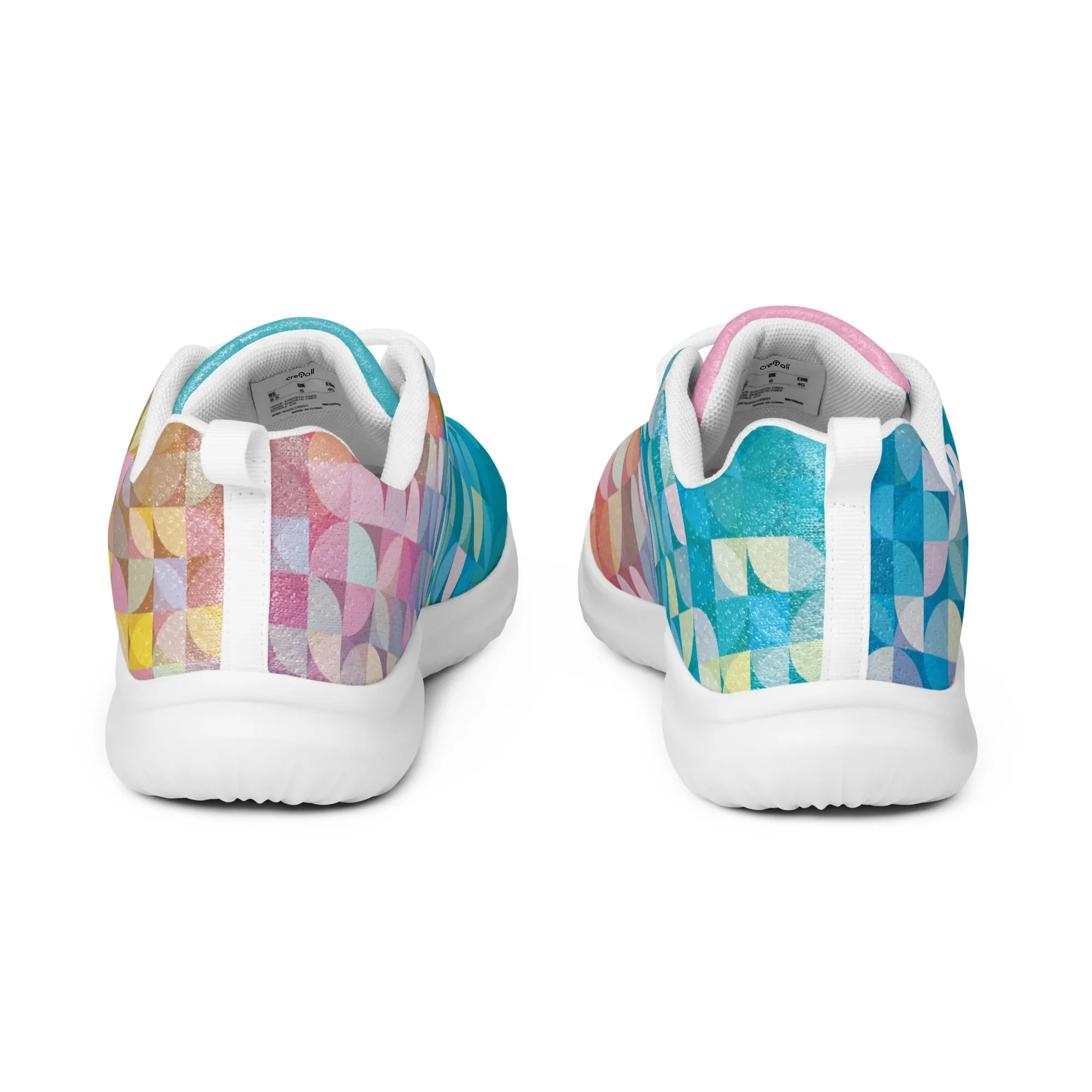 Pastel Prism Women's Lightweight Athletic Sneakers