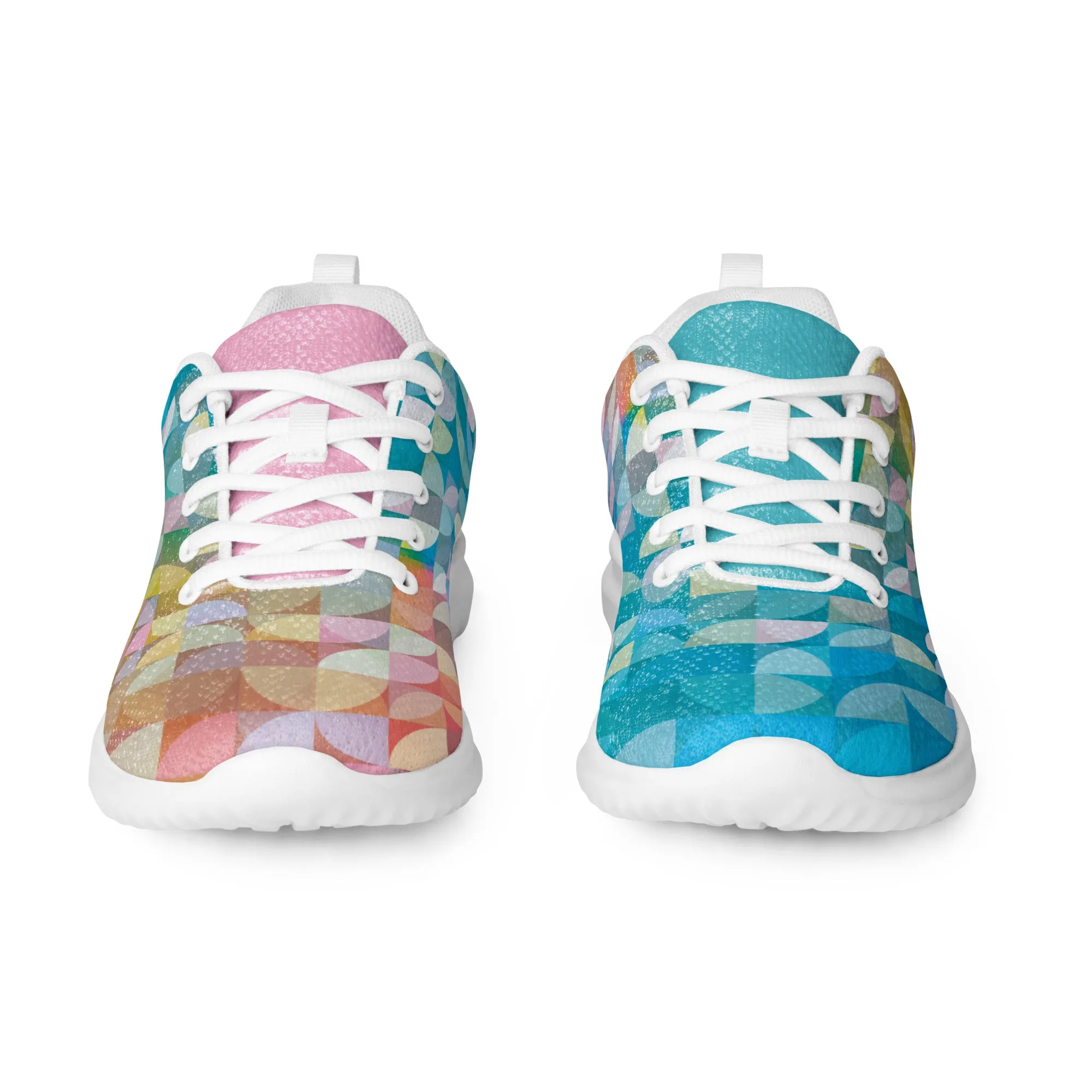 Pastel Prism Women's Lightweight Athletic Sneakers
