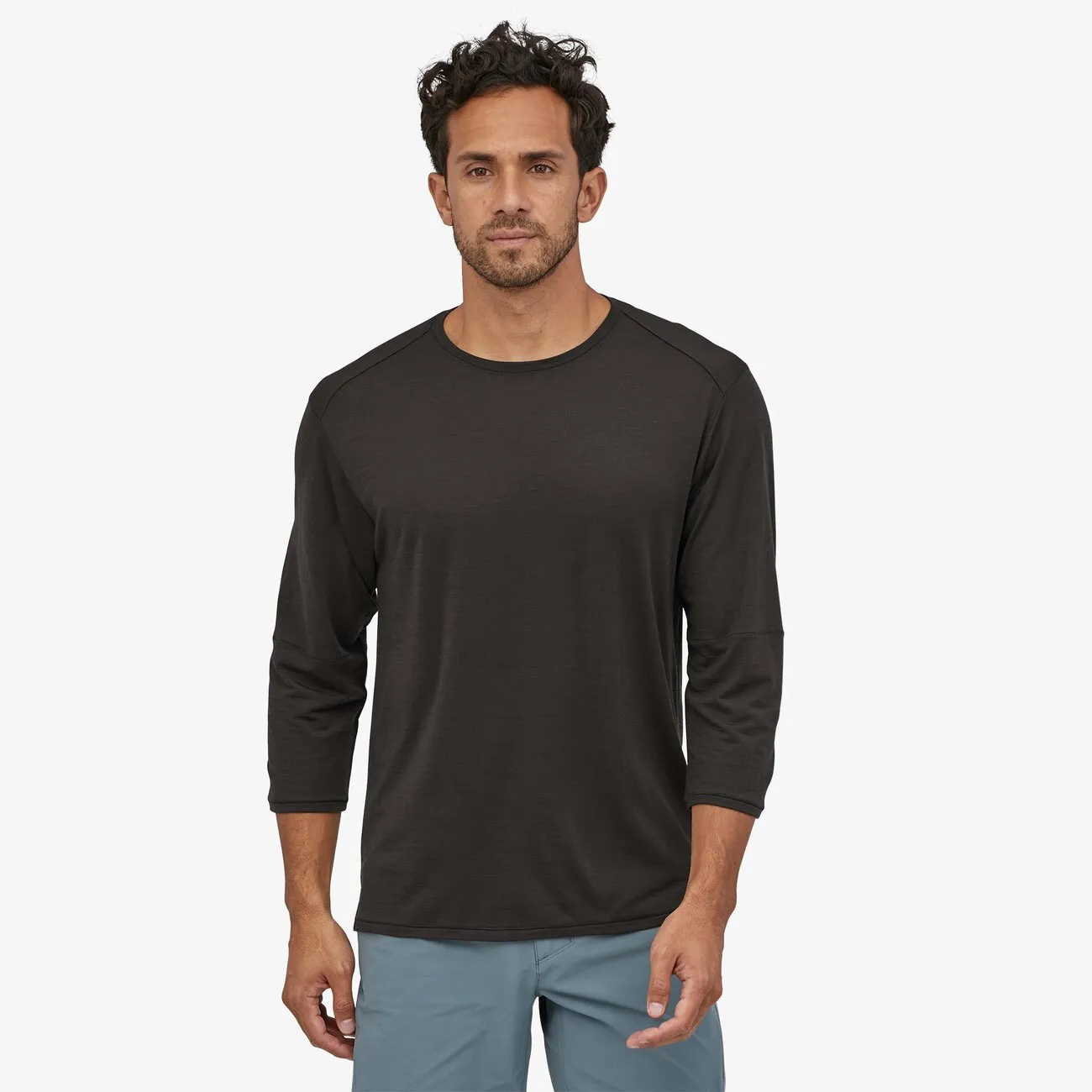 Patagonia Men's Merino 3/4 Sleeved Bike Jersey
