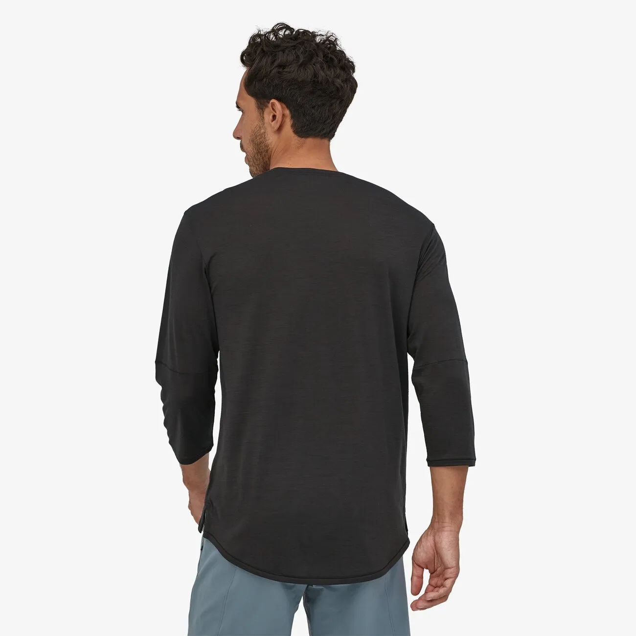 Patagonia Men's Merino 3/4 Sleeved Bike Jersey