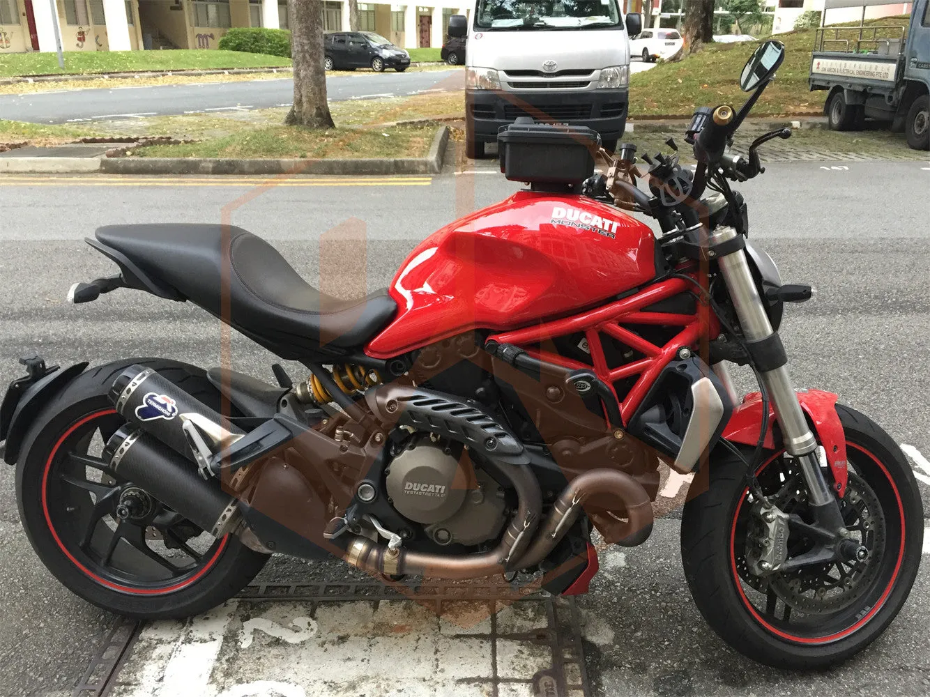 Pelican Tank Case for Ducati