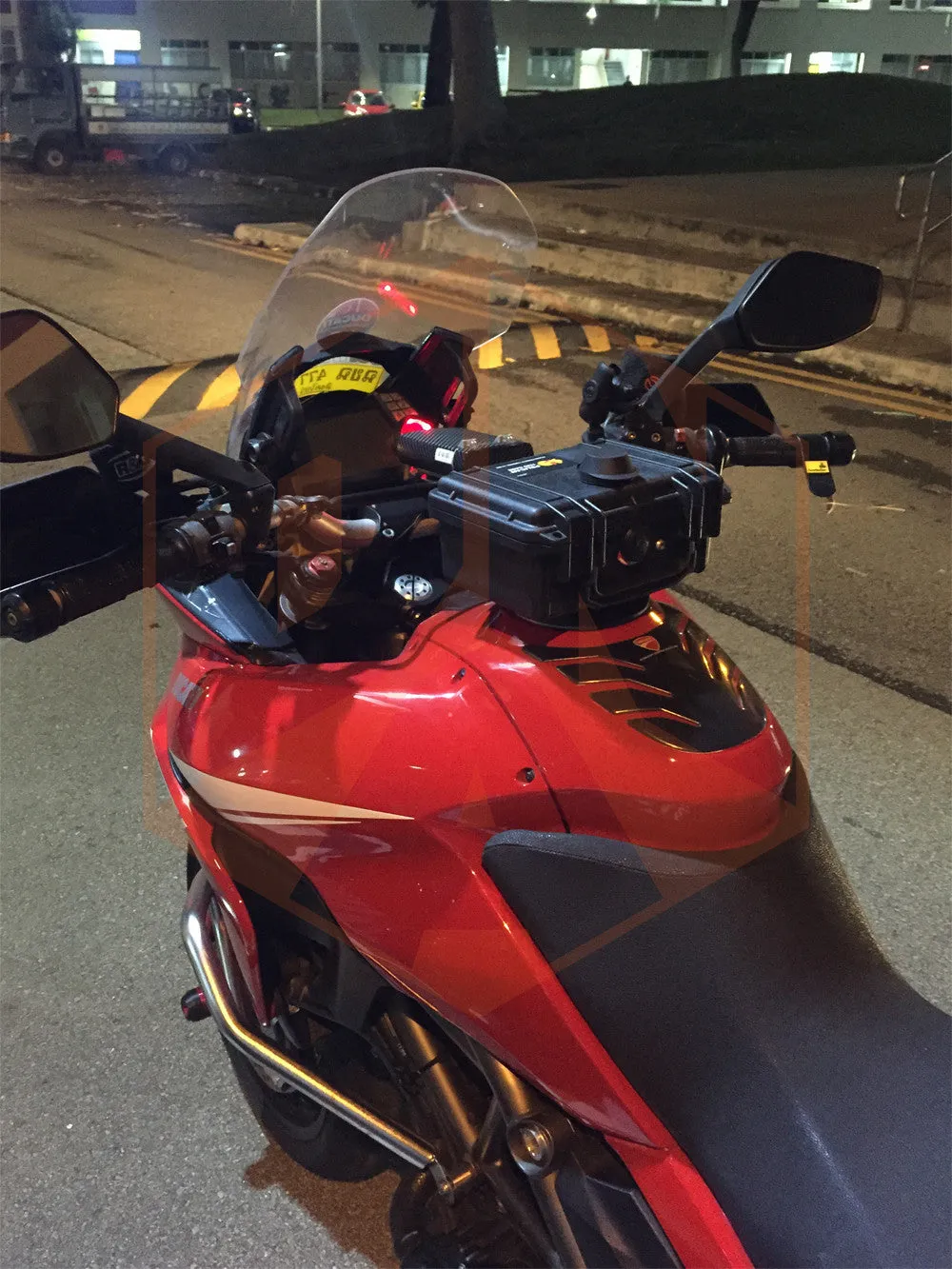Pelican Tank Case for Ducati