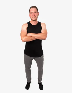 Perforated Longline Tank Black