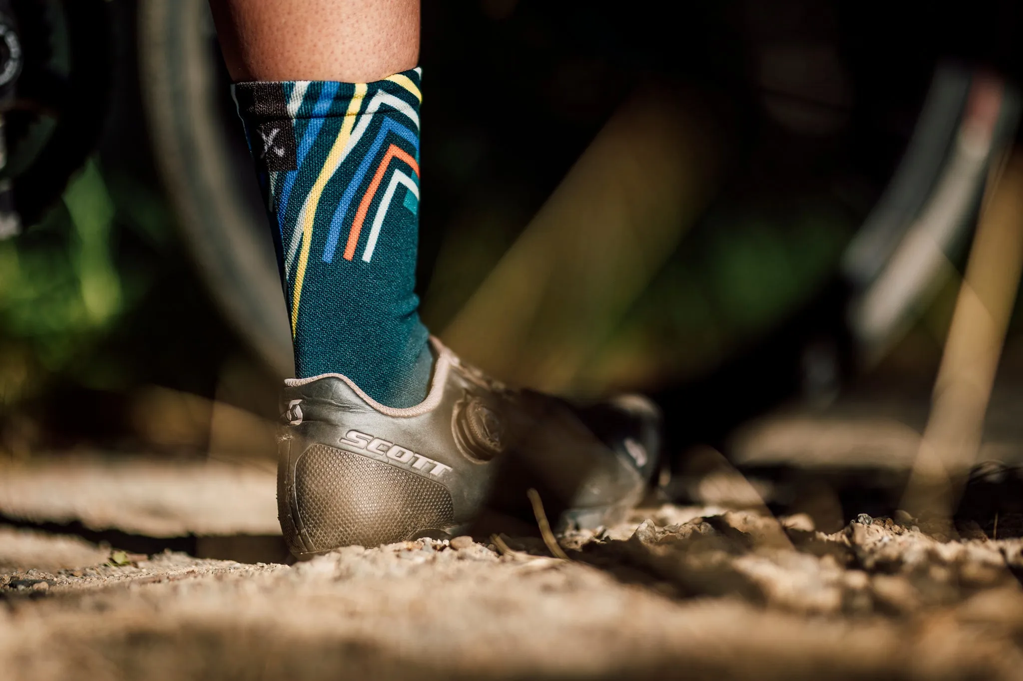 Performance Teal Socks