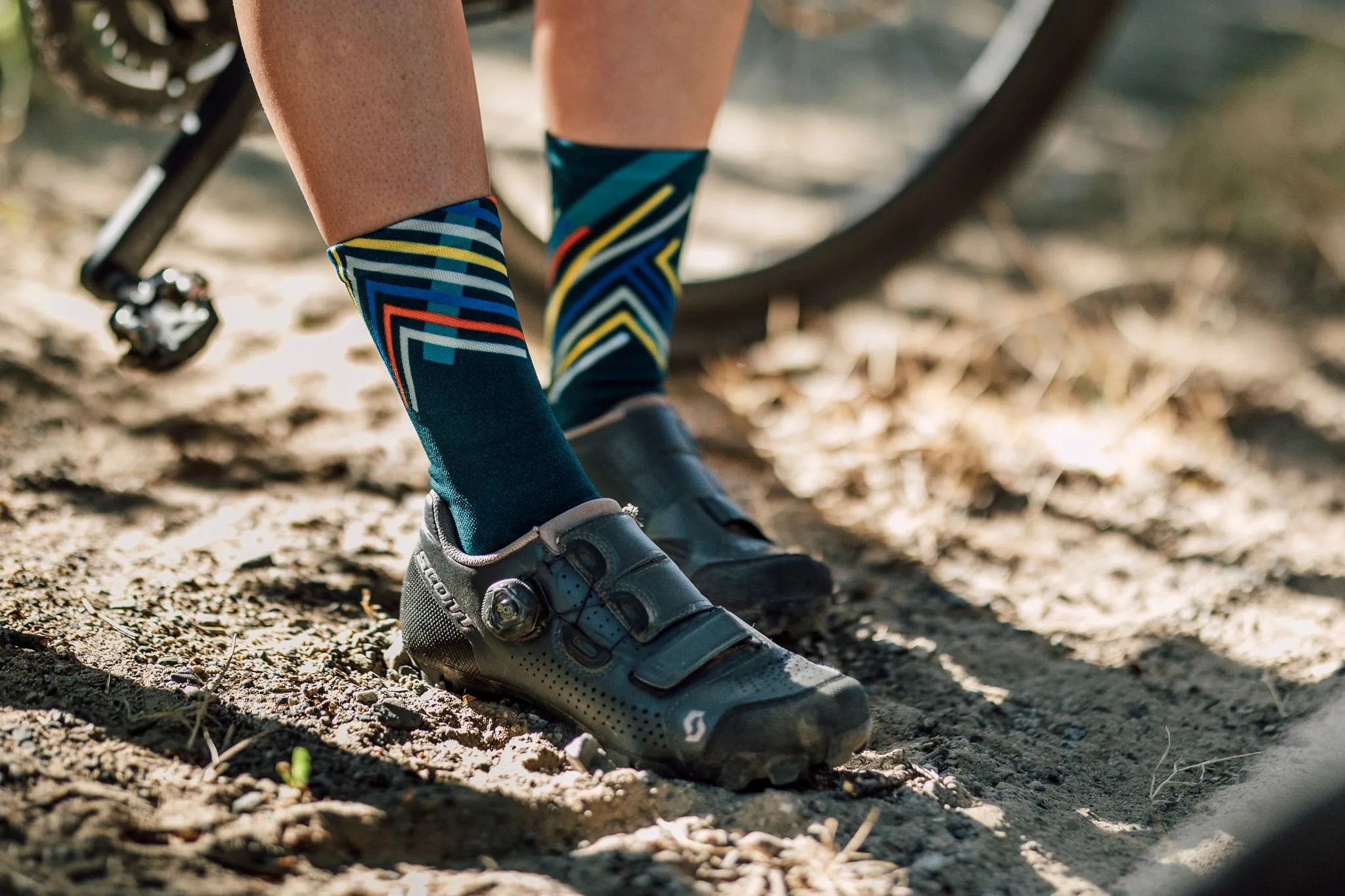 Performance Teal Socks
