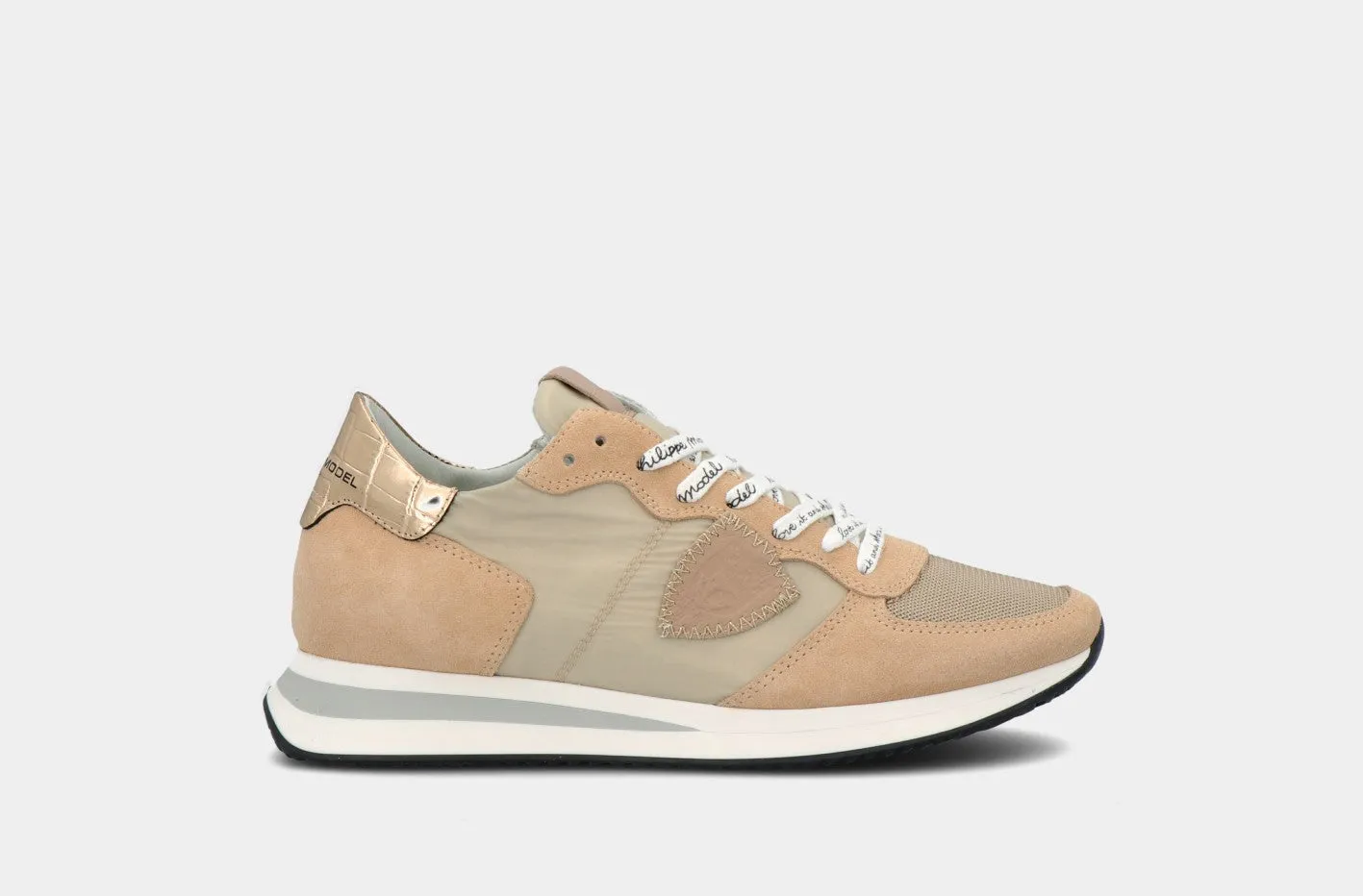 Philippe Model Trpx Mondial Croco - Beige